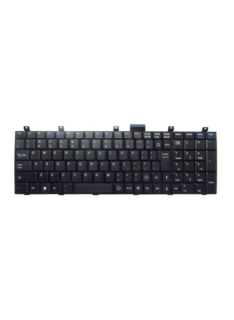 LG E500 Black Replacement Laptop Keyboard Laptop Keyboard JS Bazar
