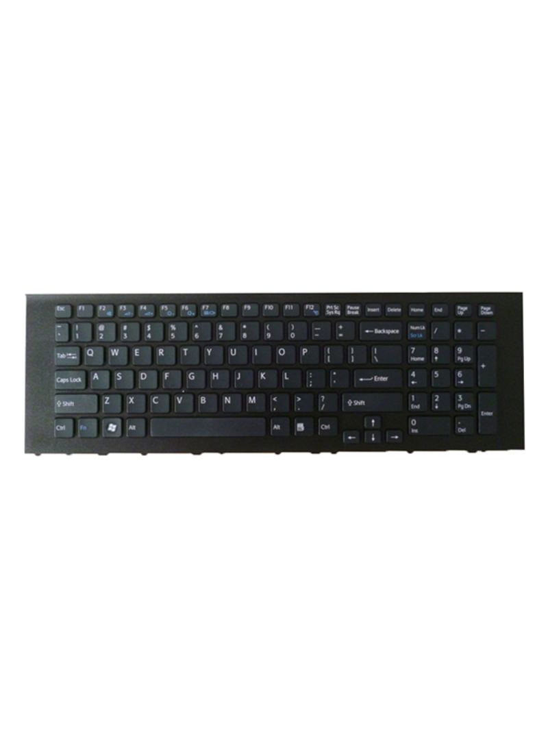 Sony VPCEF22FX - VPCEF47FX/BI Black Replacement Laptop Keyboard Laptop Keyboard JS Bazar