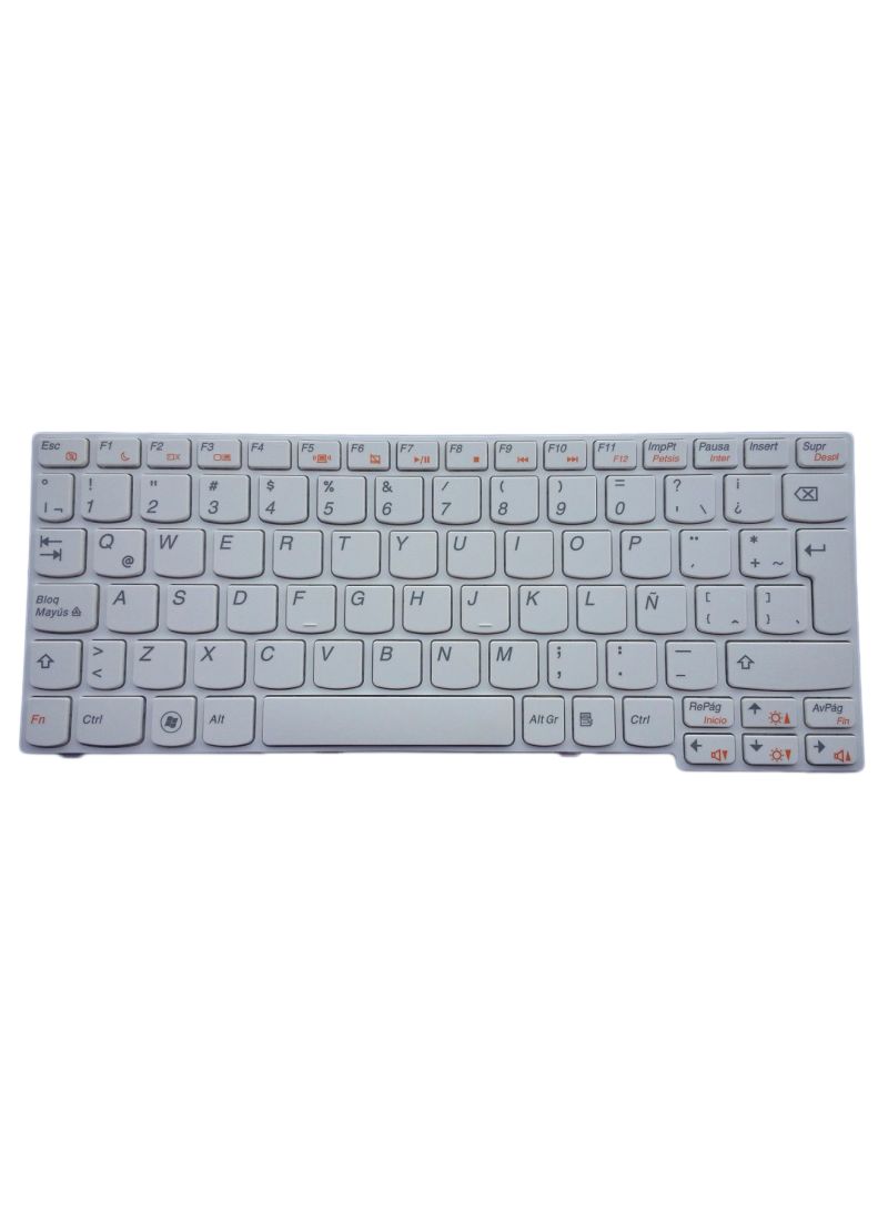 IBM Lenovo Ideapad Y650 - U350 White Replacement Laptop Keyboard Laptop Keyboard JS Bazar