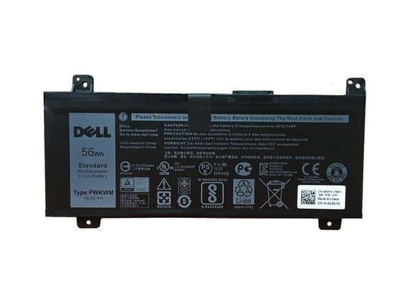 PWKWM Replacement Dell Inspiron 14 Series, Inspiron 14 7000, Inspiron 14-7000, P78G Replacement Laptop Battery