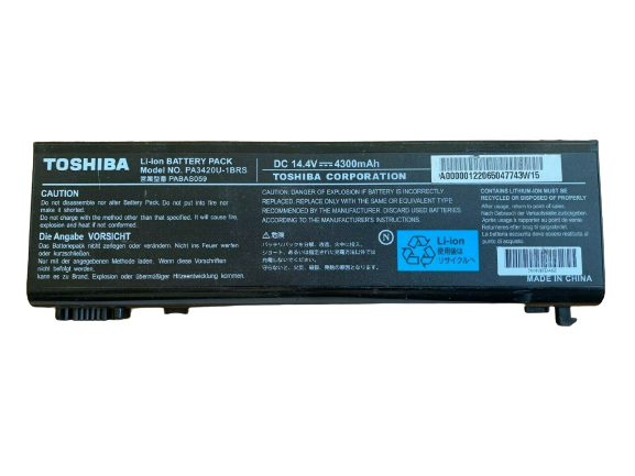 PABAS059, PA3420U-1BRS Toshiba Satellite L100 Series, Satellite L20-268 Laptop Battery JS Bazar