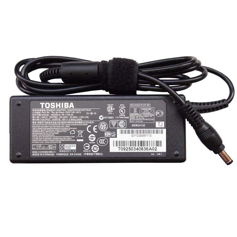 Toshiba PA3715U-1ACA, PA3715E-1A3C laptop ac Replacement Adapter - JS Bazar
