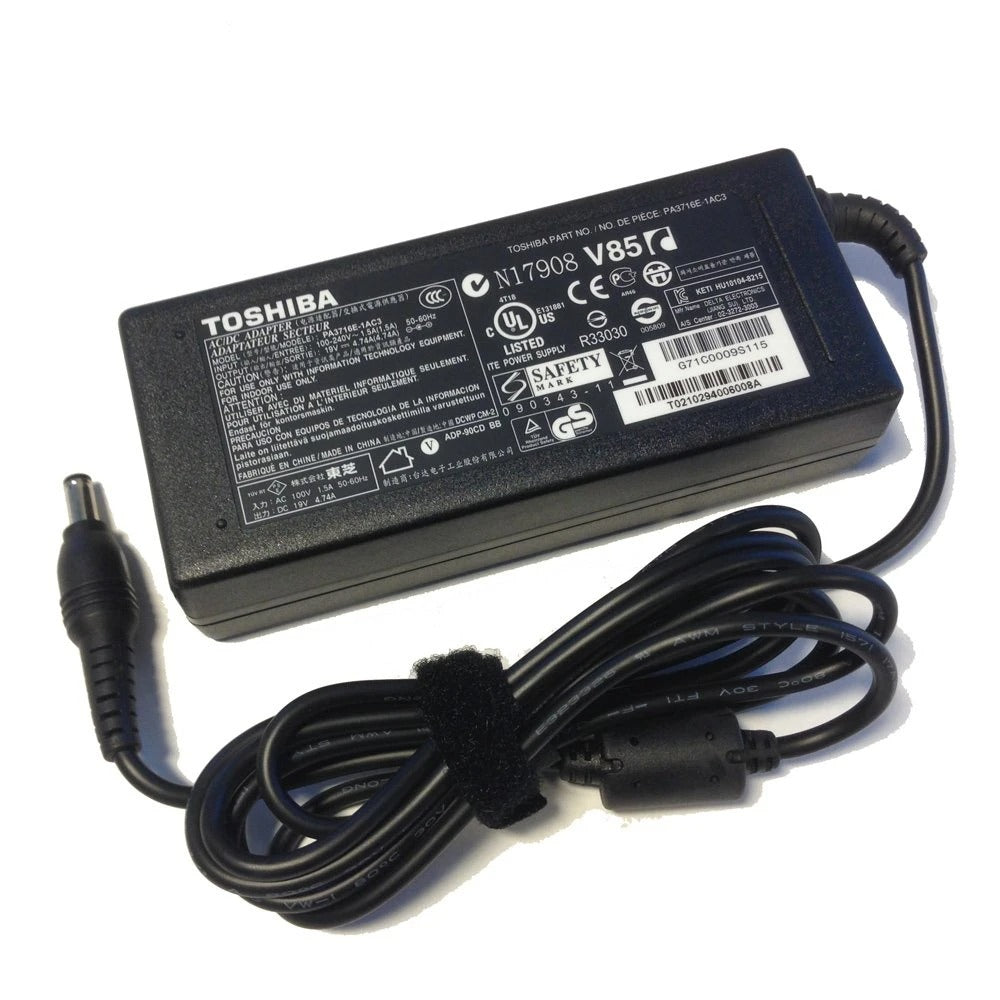 90W Toshiba Satellite Pro L40 Series, Portege M601, M602, PA3165U-1ACA Laptop Replacement Adapter Laptop Charger JS Bazar