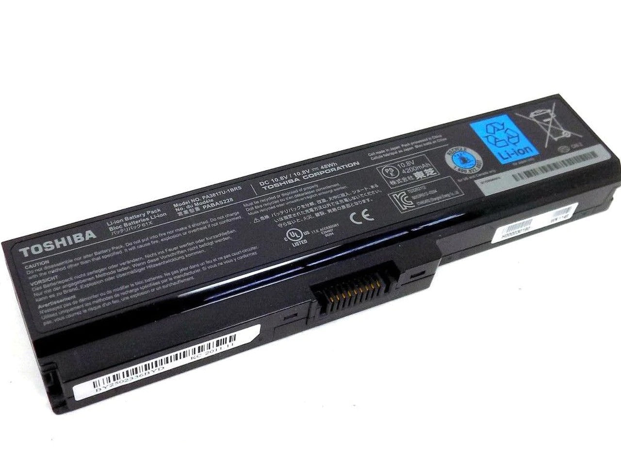 Toshiba Portege M820, Satellite C660-11Q, C660-11R, C660-11T, C660-11U, PA3817U-1BRS Toshiba Laptop Battery Laptop Batteries JS Bazar