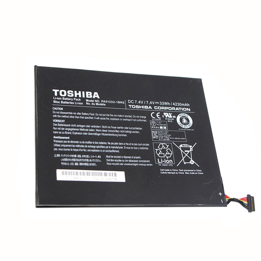 7.4V 33wh Replacement PA5123U-1BRS Toshiba EXCITE Pro AT10LE-A-108 AT300 Tablet Laptop Battery JS Bazar