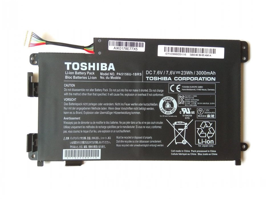 PA5156U-1BRS Toshiba Satellite Click W35DT Series, Satellite W30T-A-100, P000577240 Toshiba Laptop battery JS Bazar