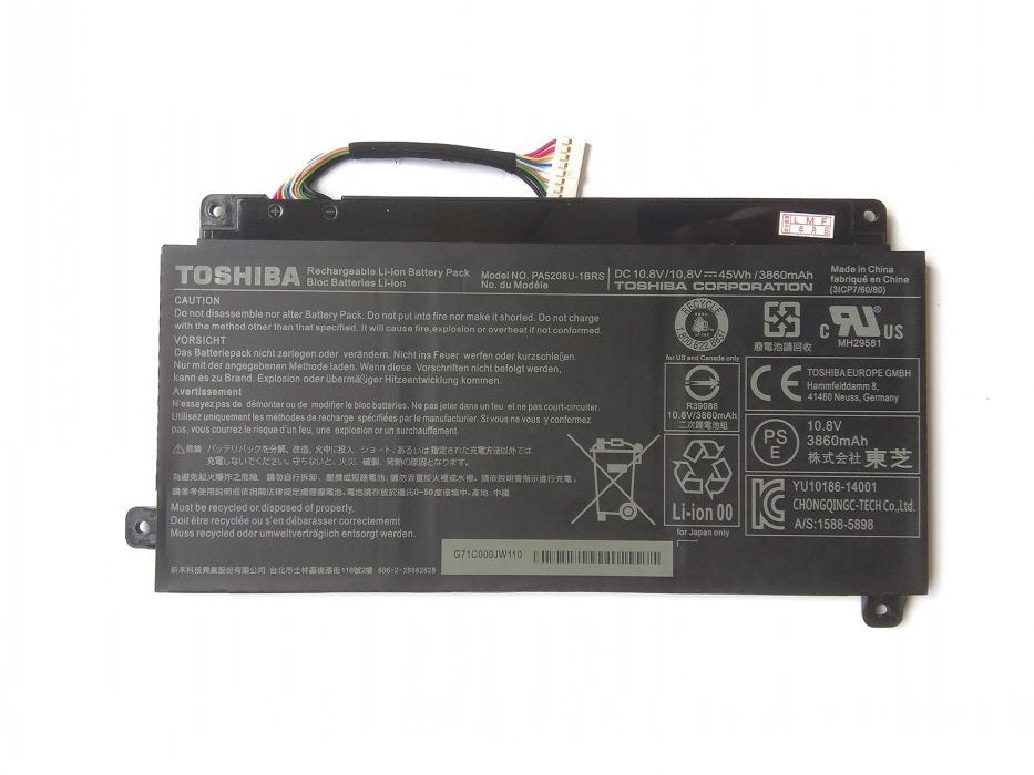PA5208U-1BRS Toshiba Chromebook CB35, Satellite L55W-C5153 Toshiba Laptop Battery JS Bazar