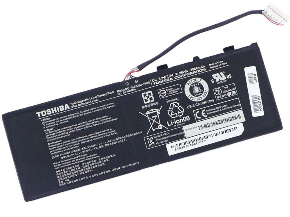 28Wh Replacement PA5209U-1BRS Toshiba Satellite L10W-CBT2N01, Satellite L10W-CBT2N02 Laptop Battery JS Bazar