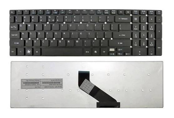 Acer D255 Black Laptop Keyboard Replacement