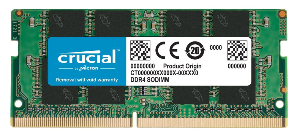 Crucial 32GB DDR4-2666 SODIMM, Unbuffered  | CT32G4SFD8266 - JS Bazar