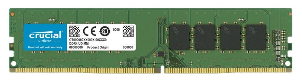 Crucial 4GB DDR4 2666 MHz 288-Pin UDIMM Desktop Memory Module | CT4G4DFS8266 - JS Bazar