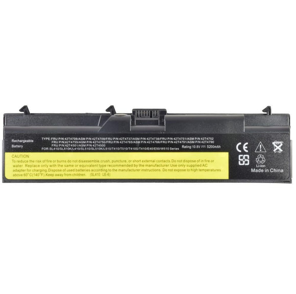 Lenovo ThinkPad SL510 Replacement Laptop Battery Laptop Battery JS Bazar