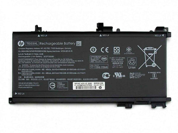 TE03XL Replacement HP Pavilion 15-BC000, WASD 15-AX033TX, Omen 15-AX000 Series Notebook Laptop battery Laptop Batteries JS Bazar