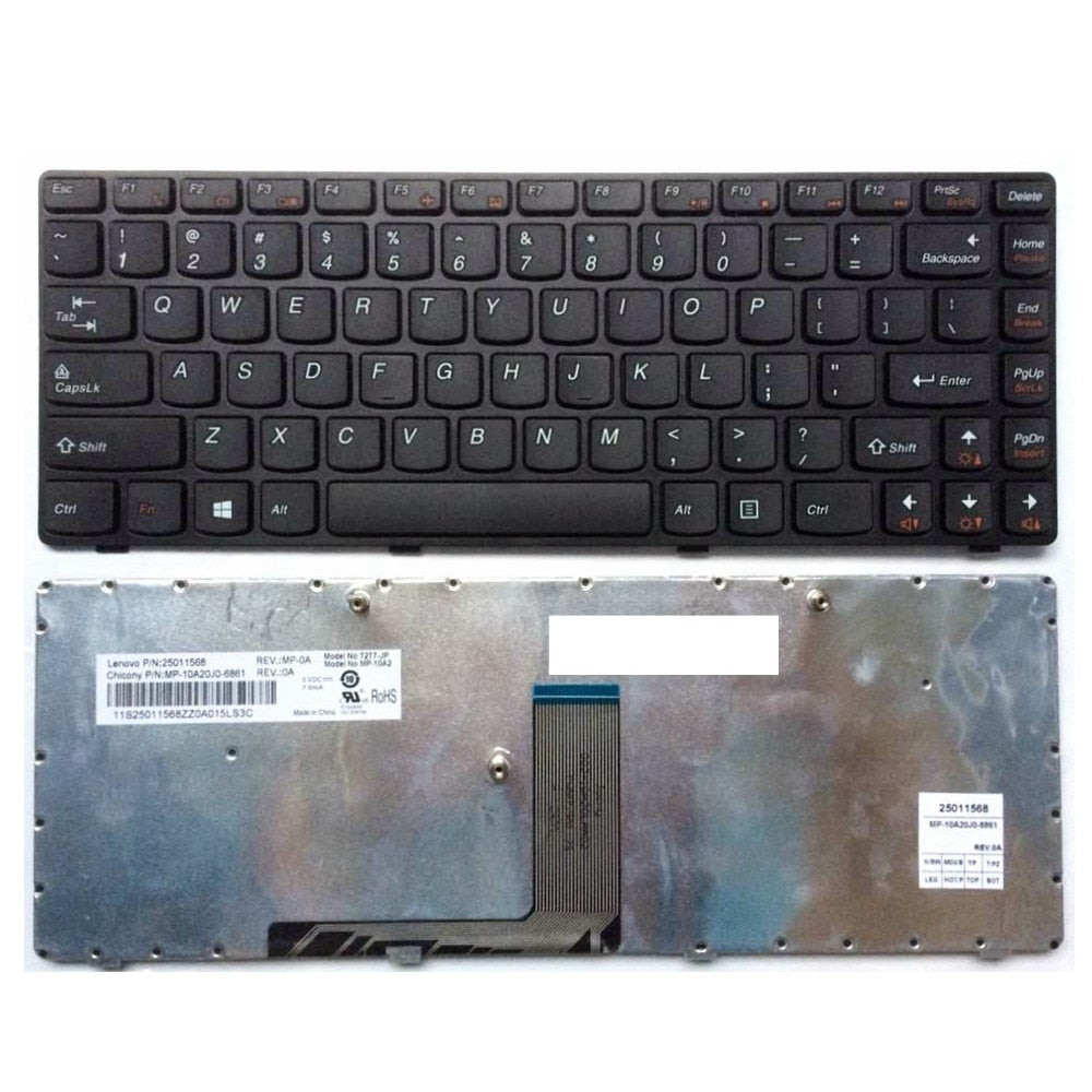 IBM Lenovo G470 - V470 - B470 Black Replacement Laptop Keyboard Laptop Keyboard JS Bazar