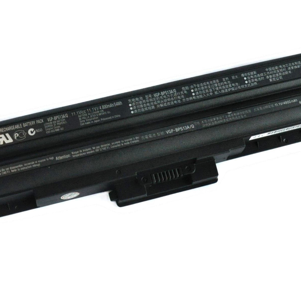 VGP-BPS13 Sony Vaio VGN-AW35GJH, VGP-BPS13B/S VGP-BPS13A/B VGP-BPS13L VGP-BPS13 Replacement Laptop Battery