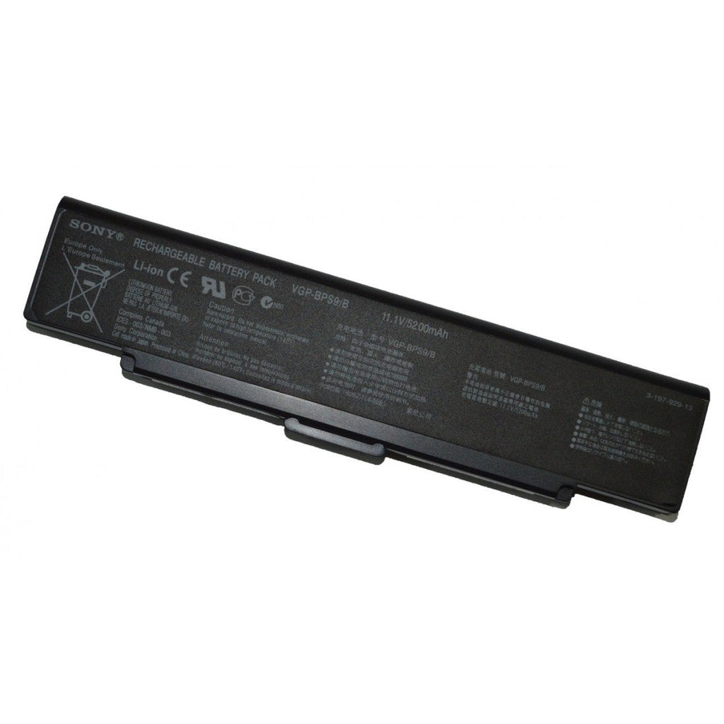 VGP-BPS9/S Sony Vaio VGN-NR280E, VGN-CR290EBR/C, VGP-BPS9/B (Black) Replacement Laptop Battery
