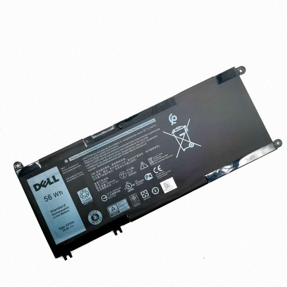 56Wh Replacement 33YDH PVHT1 99NF2 Dell Inspiron 15 7577, 17 7773 7778 7779 7786 3579 5587 7588 3590 3779 Replacement Laptop Battery - JS Bazar