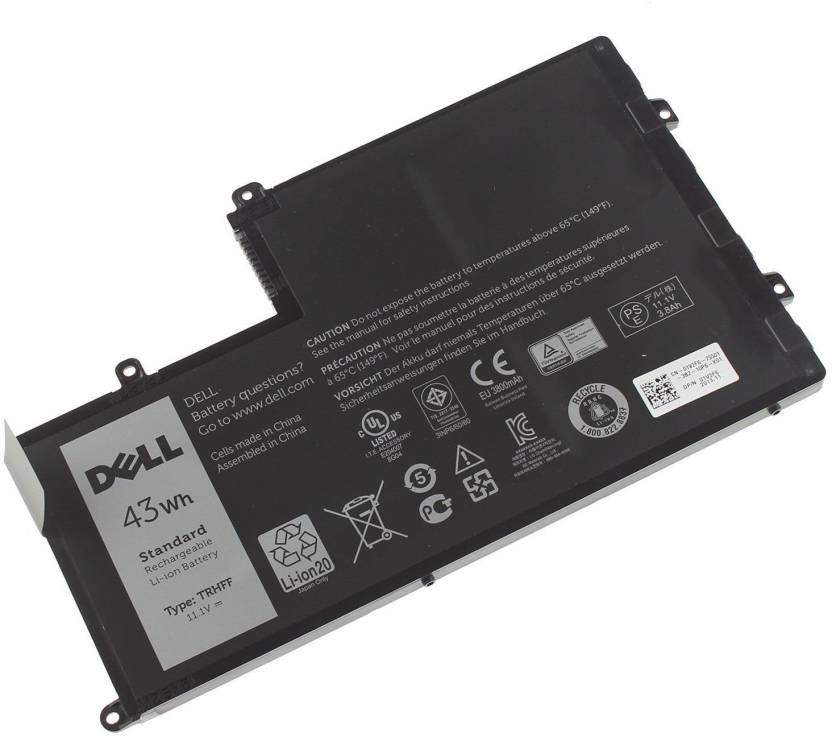 Replacement Dell Inspiron 14 14-5447 15 15-5547 TRHFF 1V2F6 11.1V 43wh compatible with Maple 3C DL011307-PRR13G01 01V2F6 Replacement Laptop Battery - JS Bazar