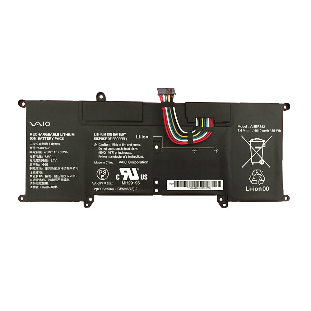 VJ8BPS52 Sony Vaio VJ8BPS52, VJS112C1411T, VJS112C0811P Sony VAIO Laptop Battery Laptop Battery JS Bazar