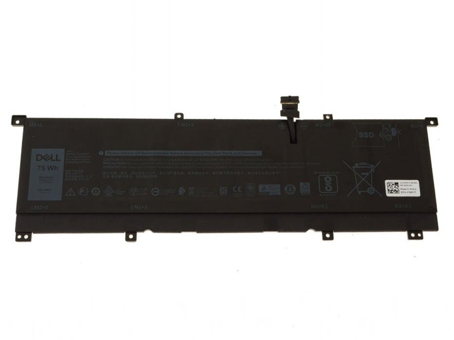 Original 8N0T7 Dell  XPS 15 (9575) / Precision 5530 2-in-1 6-Cell 75Wh Laptop Extended Battery - JS Bazar