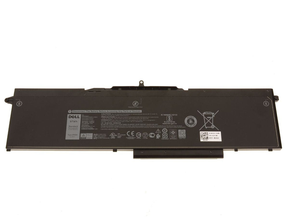 Replacement 1FXDH Dell  Latitude 5501, Precision 3541 6-Cell 97Wh Replacement Laptop Battery - JS Bazar
