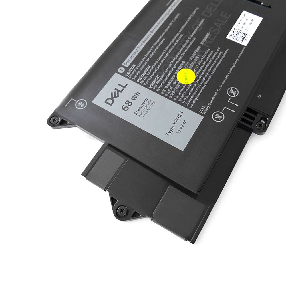Y7HR3 Replacement Dell Latitude 7410, 3ICP4/60/76-2 Replacement Laptop Battery