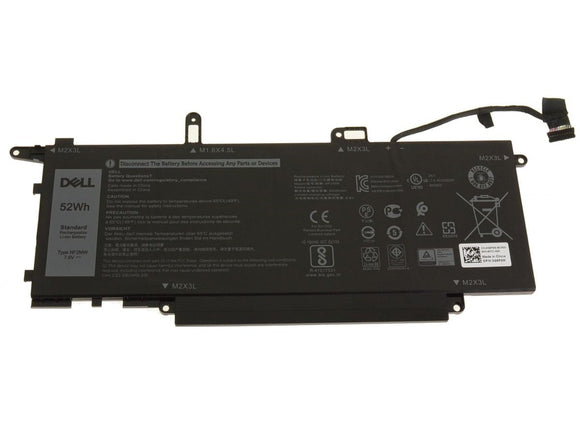 52Wh Replacement NF2MW Dell Latitude 7400 2-in-1 Latitude 4-Cell Replacement Laptop Battery Laptop Batteries JS Bazar
