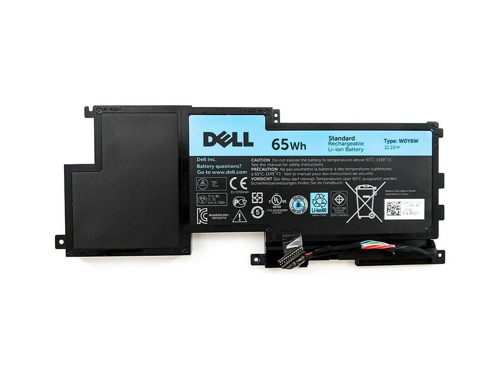 W0Y6W Replacement Dell XPS 15 (L521X Mid 2012), XPS15-3828 Series, XPS 15-L521x Series Replacement Laptop Battery - JS Bazar
