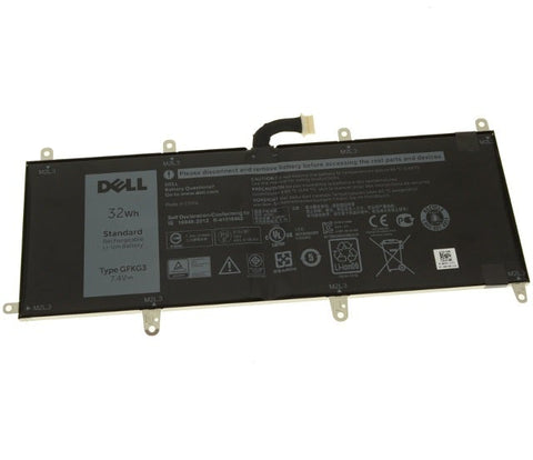 32Wh Replacement Dell Venue 10 Pro 50560, GFKG3 Replacement Laptop Battery
