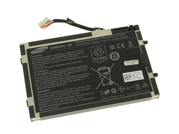63Wh Replacement 8P6X6 P06T PT6V8 T7YJR Dell Alienware M11x M14x R1 R2 R3 08P6X6 Replacement Laptop Battery Laptop Batteries JS Bazar