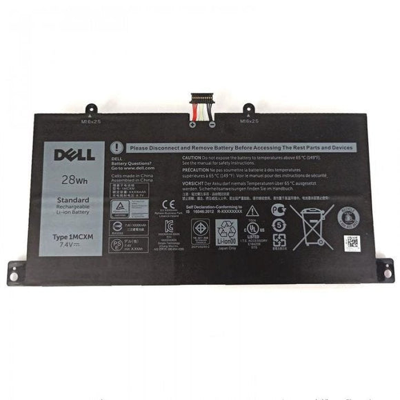 Replacement Dell Latitude 11 5175, 1MCXM G3JJT Battery 28wh 7.4v 3520mah Replacement Laptop Battery Laptop Batteries JS Bazar
