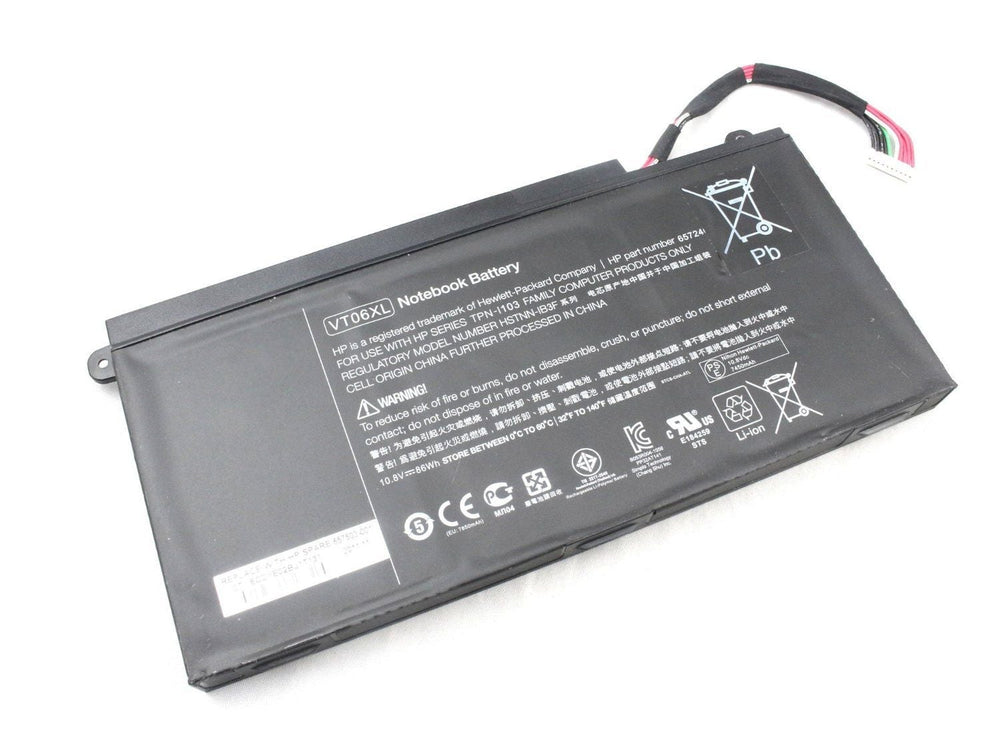 HP Envy 17-3000 17-3070 17-3095 TPN-I103 VT06 (7747mAh / 86Wh) VT06XL Replacement Laptop Battery - JS Bazar