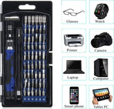 Magnetic Precision Screwdriver Set 58-in-1 with 54 Bits of Repair Tools for Cell Phones, Computers, MacBook, iPads, Tablets, Cameras Laptop JS Bazar