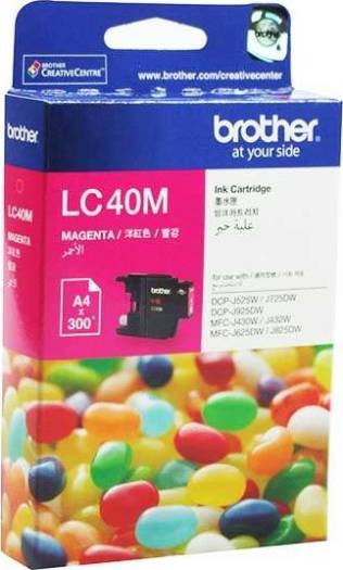 Brother Ink Cartridge LC40 Magenta Cartridges JS Bazar