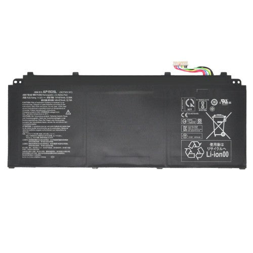 Acer spin 5 sp513-52n replacement laptop battery - JS Bazar