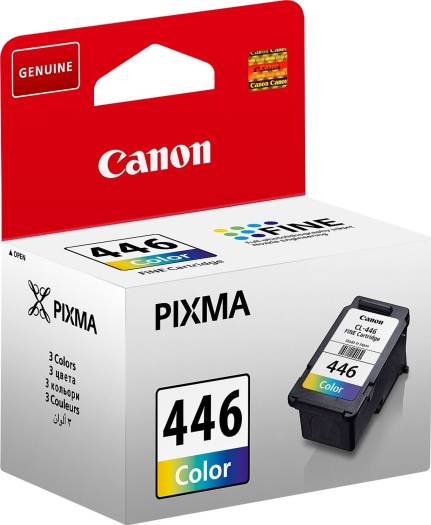 Canon CL-446 Tri-Color (C/Y/M) Ink Cartridge - 8285B001 Cartridges JS Bazar