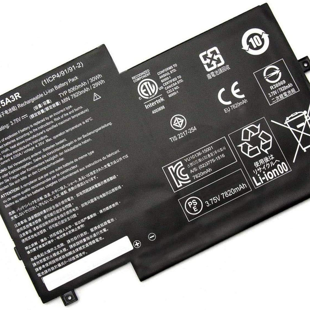 Acer Aspire Switch 10 SW3-013 Battery AP15A3R Replacement Laptop Battery - JS Bazar