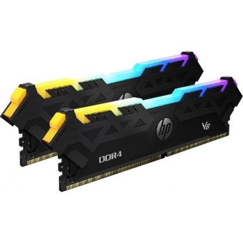HP V8 RGB RAM, 16GB, 2 x 8GB DDR4, 3600mHz U-Dimm, CL18 | 8MG07AA RAM JS Bazar