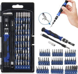 Magnetic Precision Screwdriver Set 58-in-1 with 54 Bits of Repair Tools for Cell Phones, Computers, MacBook, iPads, Tablets, Cameras Laptop JS Bazar