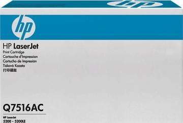 HP Laserjet 16A 5200 Contract Toner Cartridge Black Toner Cartridge : Q7516AC Toners JS Bazar