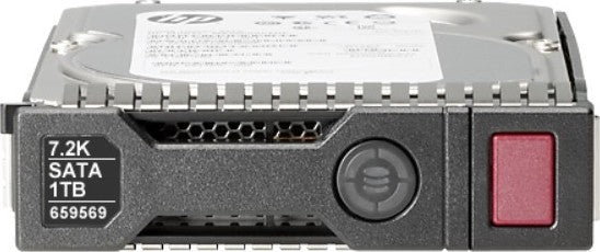 HP 1TB 6G SATA HDD, 7.2K LFF (3.5in) Non-hot Plug Standard, SATA NHP : 801882-B21 - 843266-B21 Hard Drives JS Bazar