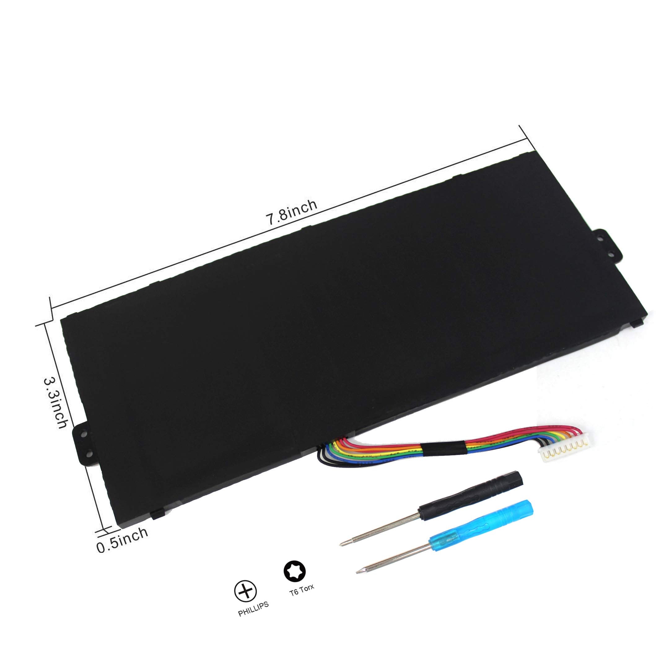 AC15A3J Acer Laptop Battery for Acer Chromebook Spin 11 CP311-1HN-C3E3 Laptop Batteries JS Bazar