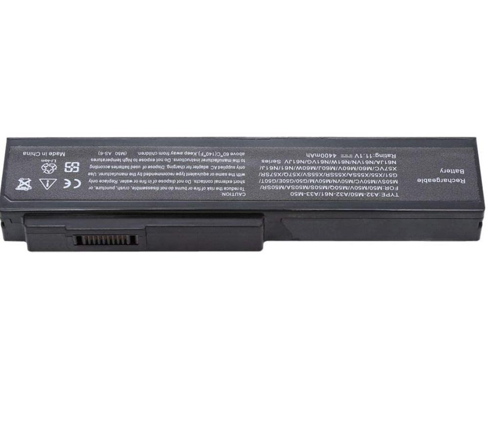 A32-M50 Asus B33E, B43F, B43J, G51JX, M60J, M60Q Series A32-N61 Replacement Laptop Battery Laptop Batteries JS Bazar