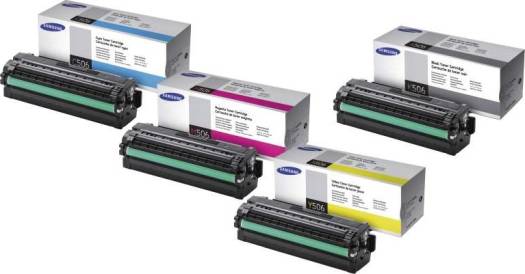 Samsung CLT-506 Four Pack Black & Colors Ink Toner Cartridge Set - Black/Yellow/Cyan/Magenta Toners JS Bazar