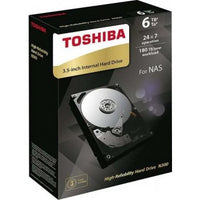 Toshiba 6TB  N300 3.5-Inch SATA Desktop Network Attached Storage | HDWN160EZSTA - JS Bazar