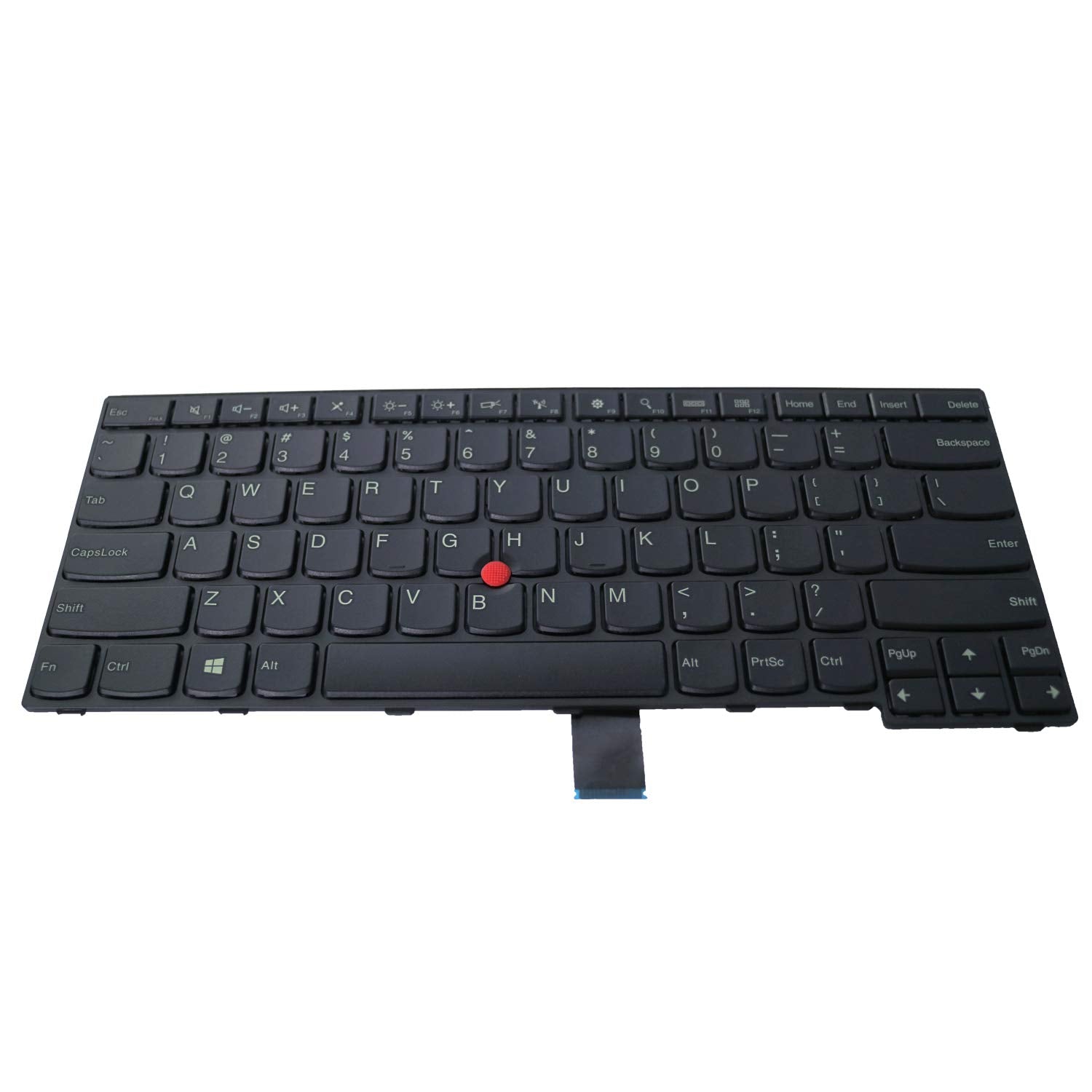 Generic Laptop Replacement Keyboard for Lenovo ThinkPad E450 E450c E455 E460 E465 W450 Laptop No Backlight Laptop Keyboard JS Bazar