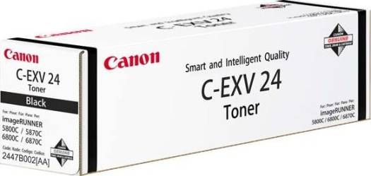Canon C-EXV 24B Black Toner Cartridge for Canon Image Runner IR5800/5880/6870/6800/6880 - C-EXV24B-2447B002 Toners JS Bazar