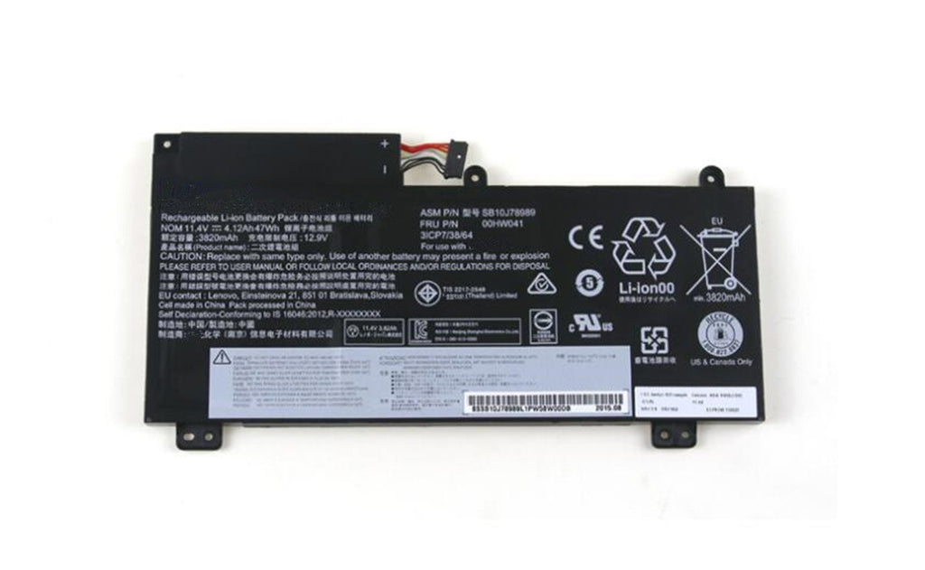 00HW040 Lenovo ThinkPad S5(20G4A000CD ThinkPad S5 20G4A003CD Laptop Battery Laptop Battery JS Bazar