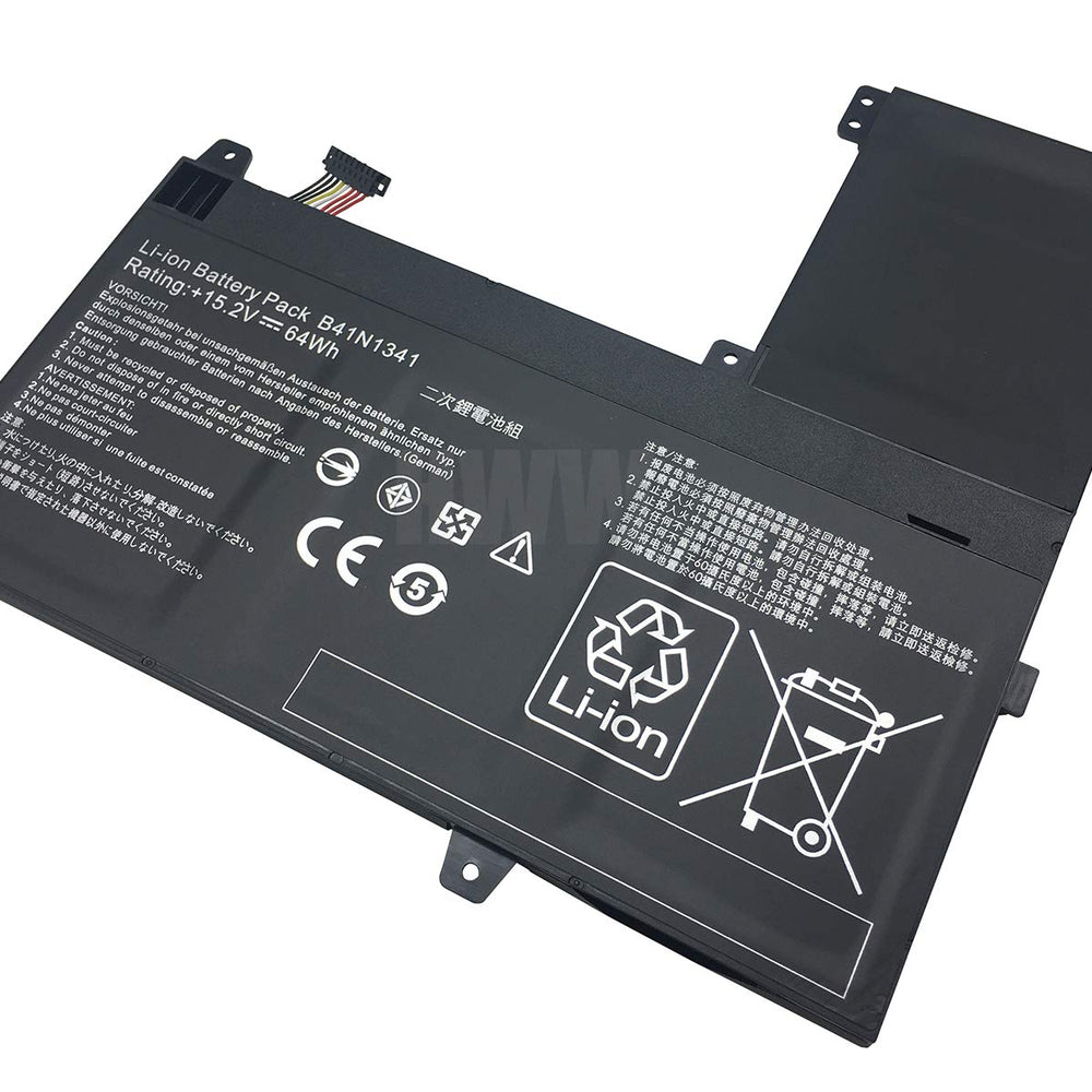 B41N1341 Asus Q502LA-BBI5T12, Q502L, Q502LA Replacement Laptop Battery - JS Bazar
