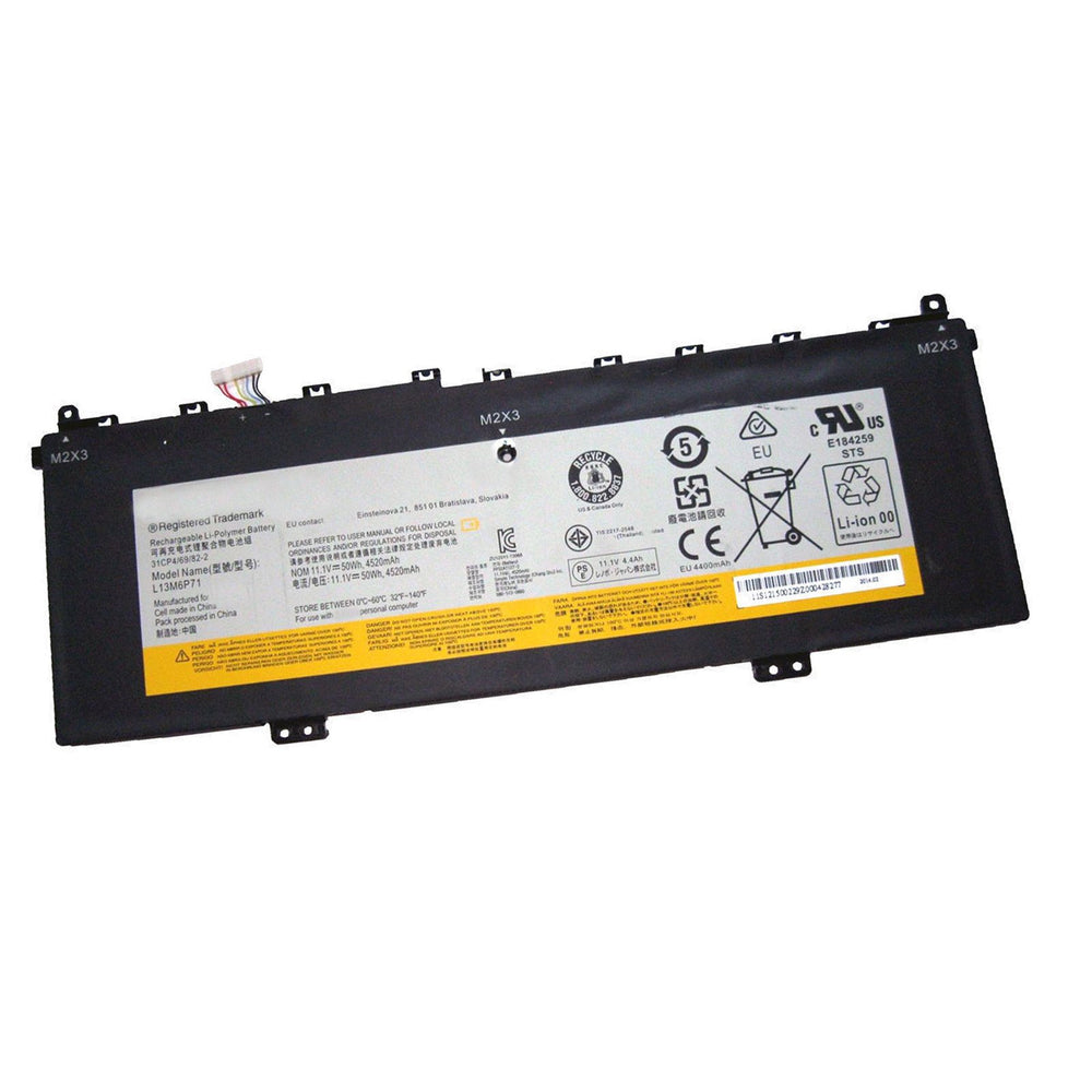 50Wh L13M6P71 Lenovo IdeaPad Yoga 2 13 Series Tablet L13S6P71 31CP469/81-2 Replacement Laptop Battery - JS Bazar